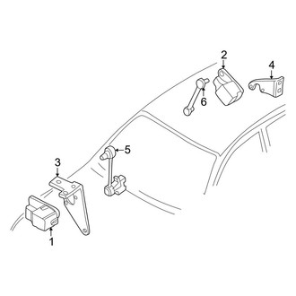 BMW OE - Electrical Components (From 3/97, Headlamp Vertical Aim Control)