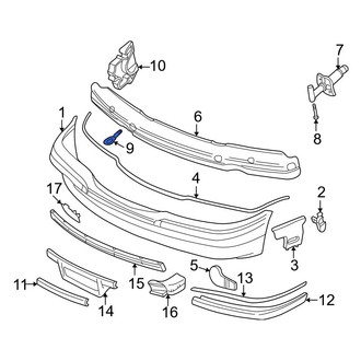 BMW OE - Rear Tow Hook