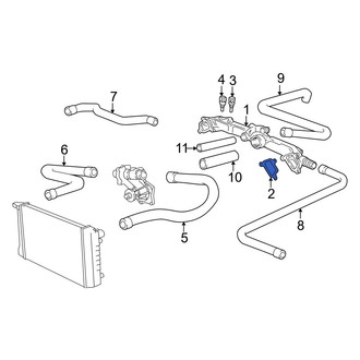 BMW OE - Engine Coolant Water Inlet Gasket