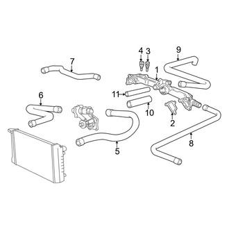 BMW OE - Cooling - Hoses & Pipes