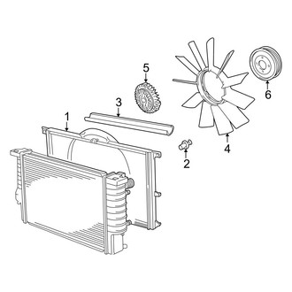 BMW OE - Cooling Fan (Radiator)