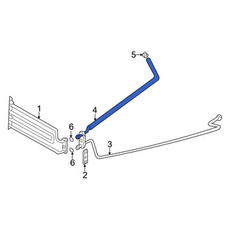 BMW OE - Power Steering Cooler Line