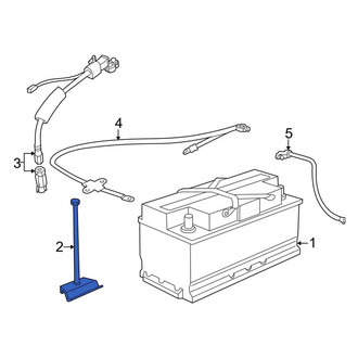 BMW OE - Battery Hold Down
