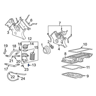 BMW OE - Engine Oil Filter Housing Insulator