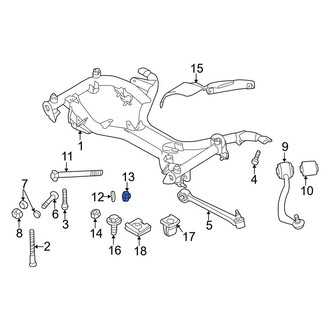 BMW OE - Suspension Ball Joint Nut & Washer