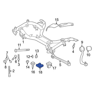 BMW OE - Suspension Ball Joint Nut & Washer