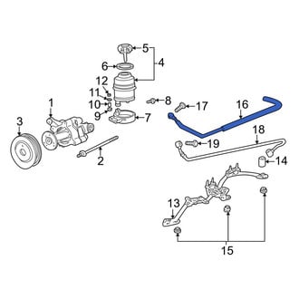 BMW OE - Power Steering Return Hose