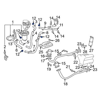 BMW OE - Secondary Air Injection Pump Hose Clamp