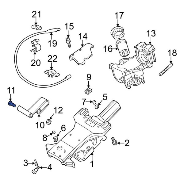 Steering Column Bolt