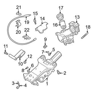 BMW OE - Steering Column - Housing & Components