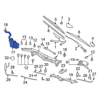 BMW OE - Washer Fluid Reservoir
