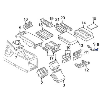 BMW OE - Rear Cigarette Lighter Element