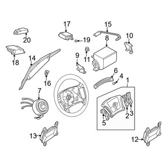 BMW OE - Restraint Systems - Air Bag Components