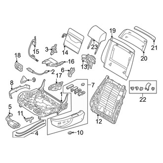 BMW OE - Seats & Tracks - Front Seat Components