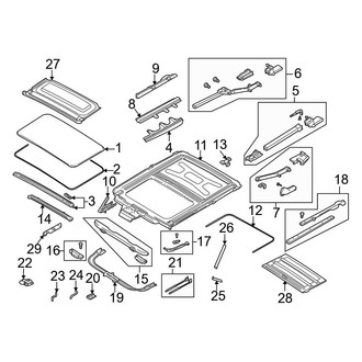 BMW OE - Roof - Sunroof