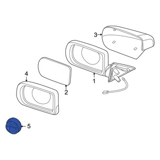 BMW OE - Front Right Door Mirror Drive Motor