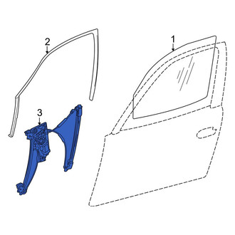 BMW OE - Front Left Window Regulator