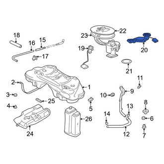 BMW OE - Fuel Sender and Hanger Assembly