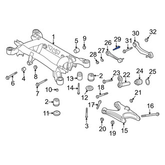 BMW OE - Front Suspension Control Arm Bolt