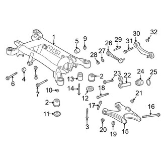 BMW OE - Rear Suspension - Suspension Components