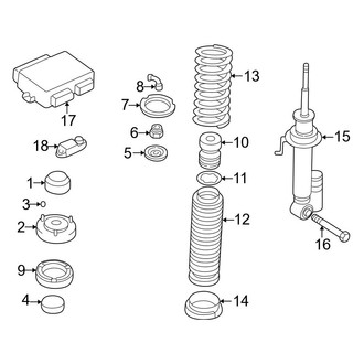 BMW OE - Rear Suspension - Struts & Components
