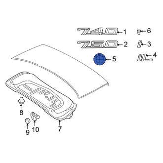 BMW OE - Rear Deck Lid Emblem