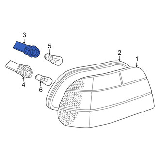 BMW OE - Rear Tail Light Socket