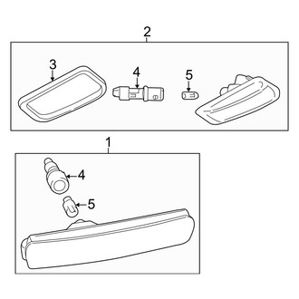 BMW OE - Front Lamps - Side Marker & Signal Lamps
