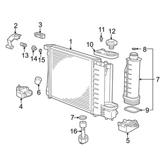 BMW OE - Cooling - Radiator & Components (1.9L)