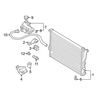 BMW OE - Cooling - Radiator & Components (3.0L)