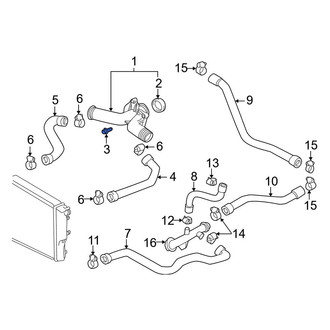 BMW OE - Suspension Yaw Sensor Bolt