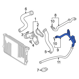 BMW OE - Engine Coolant Bypass Pipe