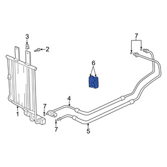 BMW OE - Automatic Transmission Oil Cooler Bracket