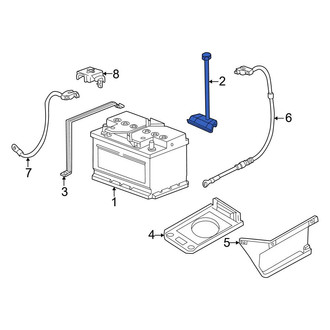 BMW OE - Battery Hold Down