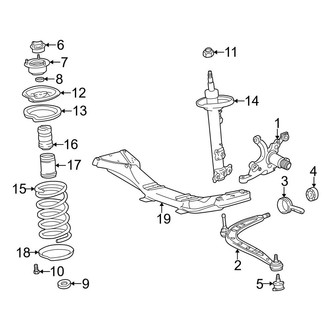 BMW OE - Front Suspension - Suspension Components (Coupe / Roadster)