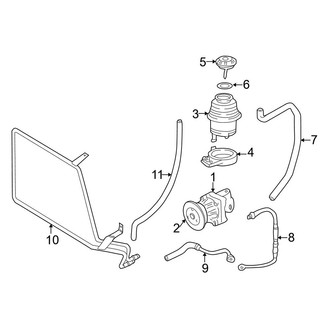 BMW OE - Steering Gear & Linkage - Pump & Hoses (Roadster 2.8L)