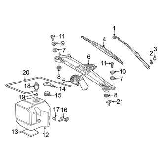 BMW OE - Windshield - Wiper Components