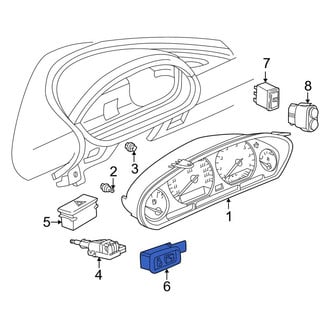 BMW OE - Door Mirror Switch