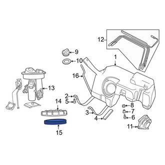 BMW OE - Fuel Pump Tank Seal