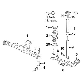 BMW OE - Rear Suspension - Suspension Components (Coupe / Roadster)
