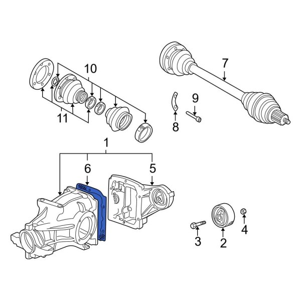 Axle Housing Cover Gasket