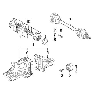 BMW OE - Rear Suspension - Axle & Differential