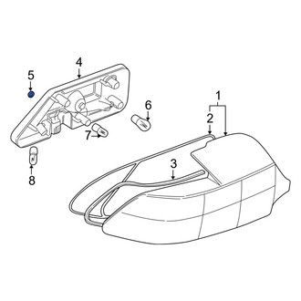 BMW OE - Tail Light Nut