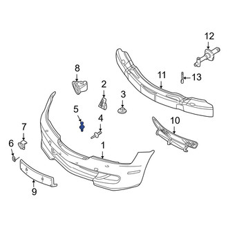 BMW OE - Front Bumper Cover Retainer
