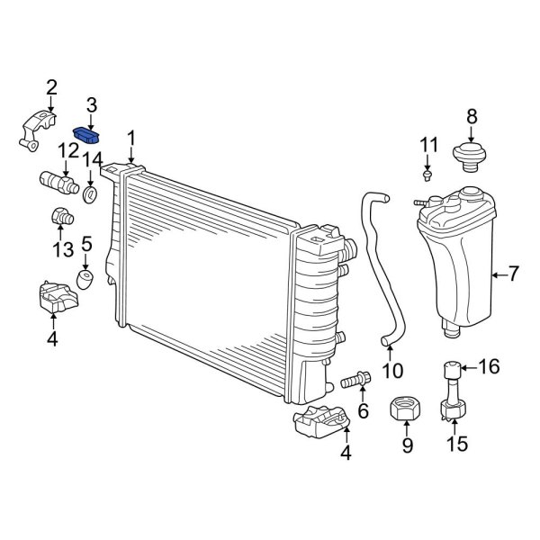 Radiator Insulator