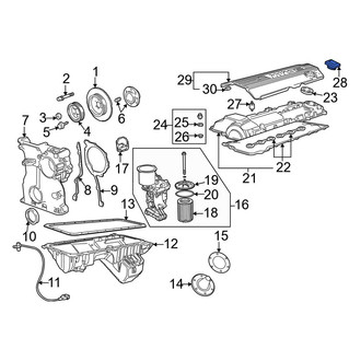 BMW OE - Engine Oil Filler Cap