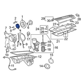 BMW OE - Outer Engine Crankshaft Pulley