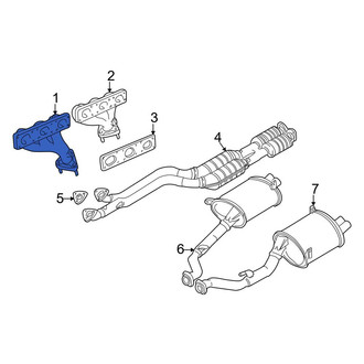 BMW OE - Left Exhaust Manifold