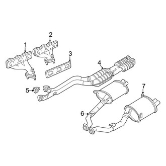 BMW OE - Exhaust System - Exhaust Components (M Coupe / M Roadster)