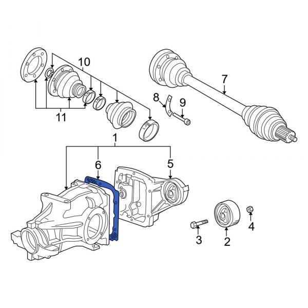 Axle Housing Cover Gasket